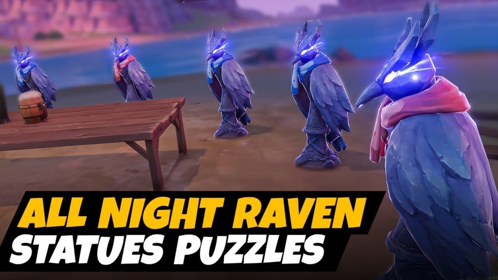 Picture of: All Night Raven Statues Puzzle  Twinning Isle Puzzles Genshin Impact