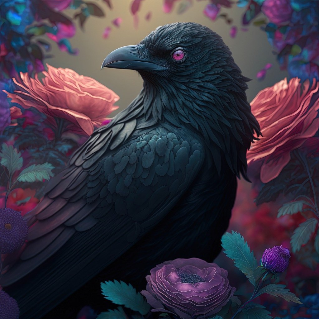 Picture of: Download Bird Raven Fantasy Royalty-Free Stock Illustration Image