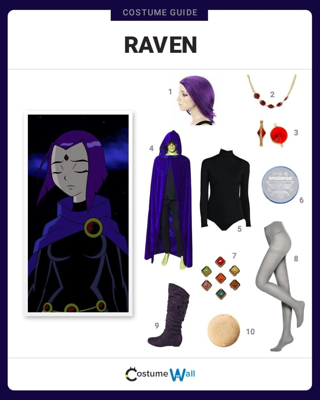 Picture of: Dress Like Raven Costume  Halloween and Cosplay Guides