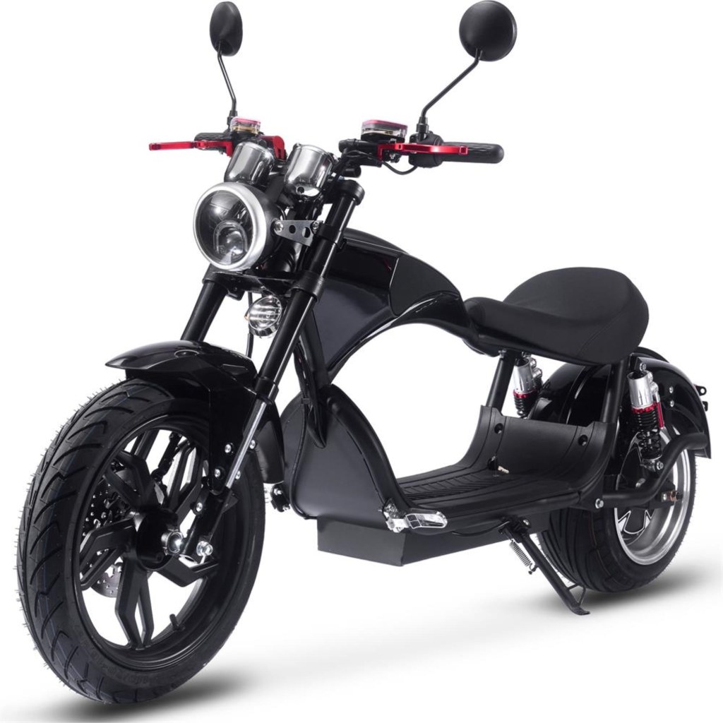 Picture of: MotoTec Raven v ah w Lithium Electric Scooter Black