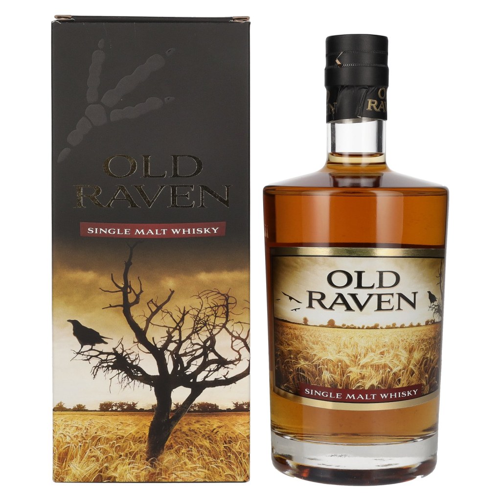 Picture of: Old Raven Triple Distilled Single Malt Whisky % Vol