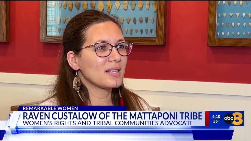 Picture of: Pillar of Mattaponi tribe, Raven Custalow, honored as ‘Remarkable Women’  finalist