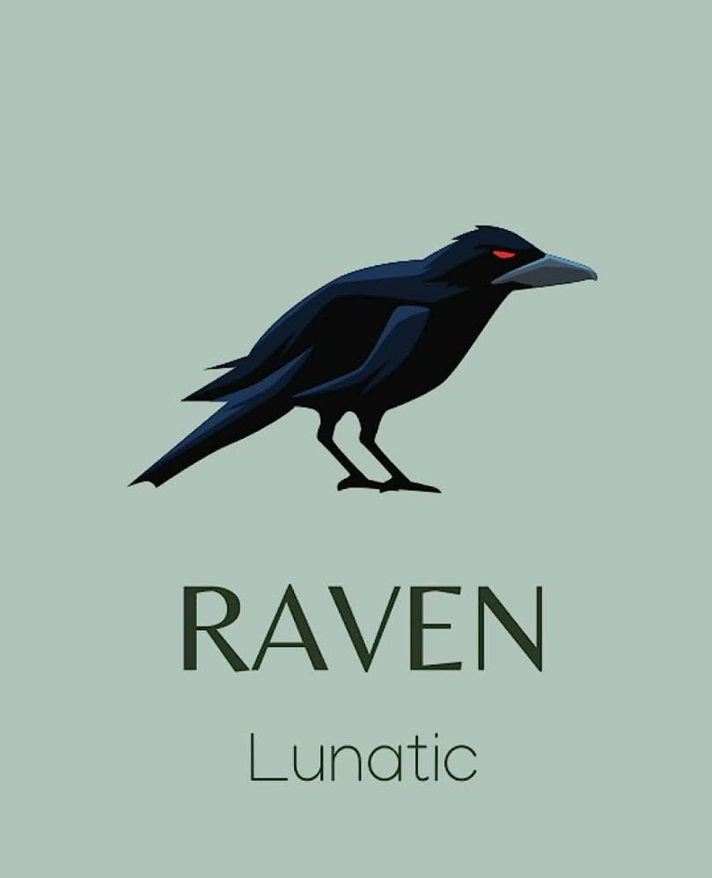 Picture of: Raven Lunatic: Notebook / Journal / Diary (.” x