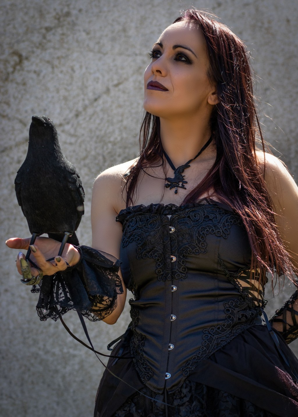 Picture of: THE LADY WORE BLACK with Thunderstick vocalist Raven Blackwing